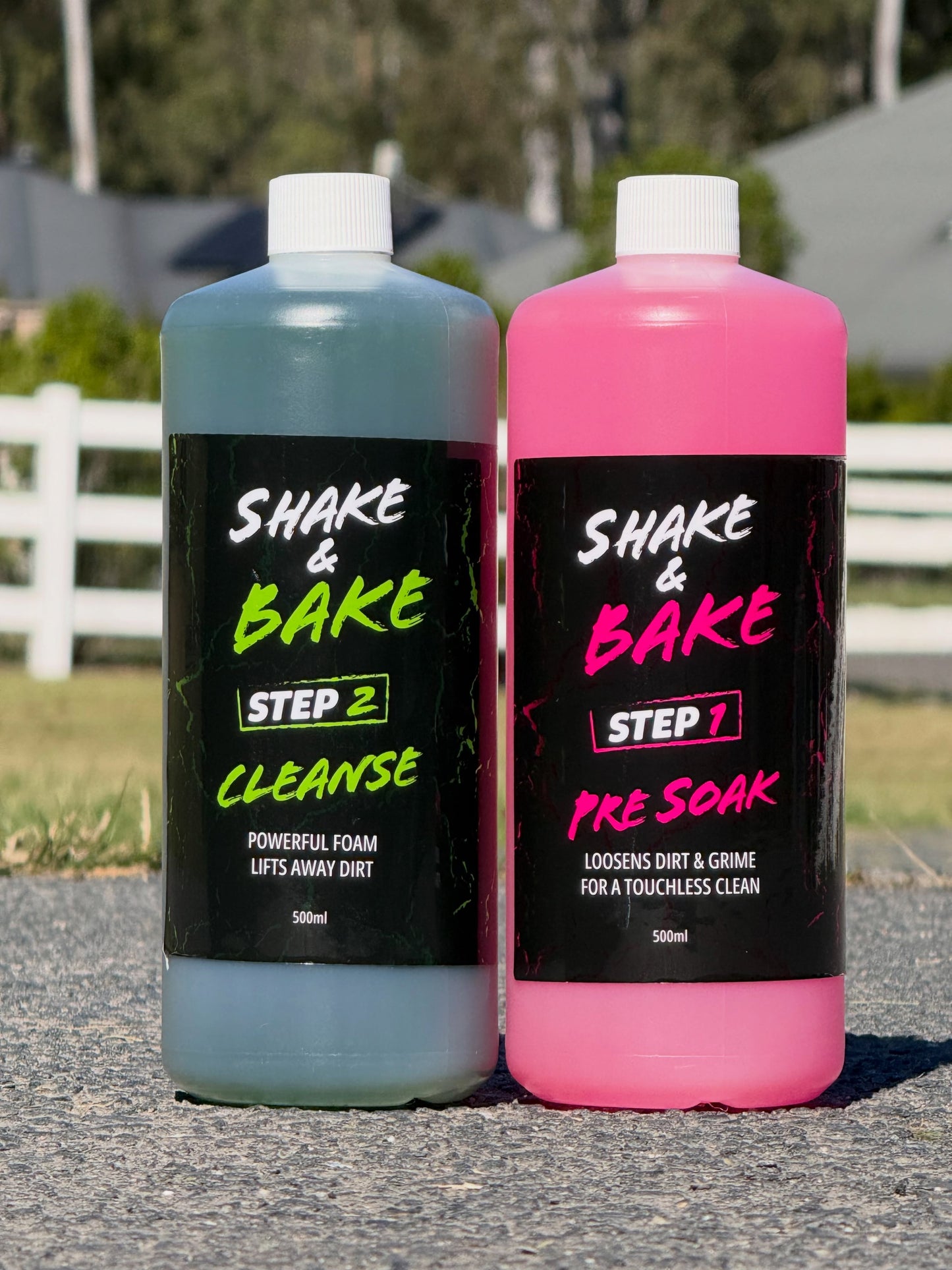 Shake & Bake Touchless Wash System - 1 Litre Kit