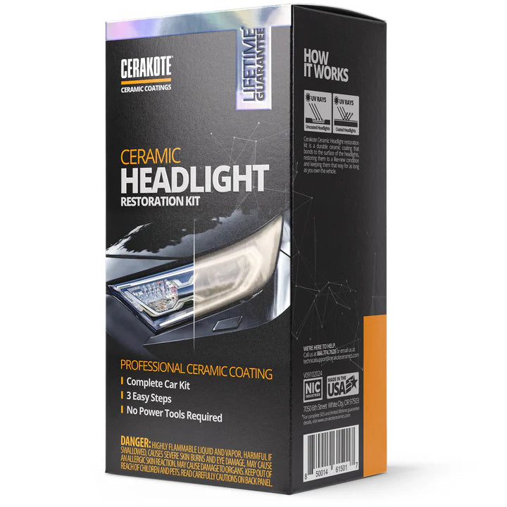 Cerakote Headlight Restoration Kit