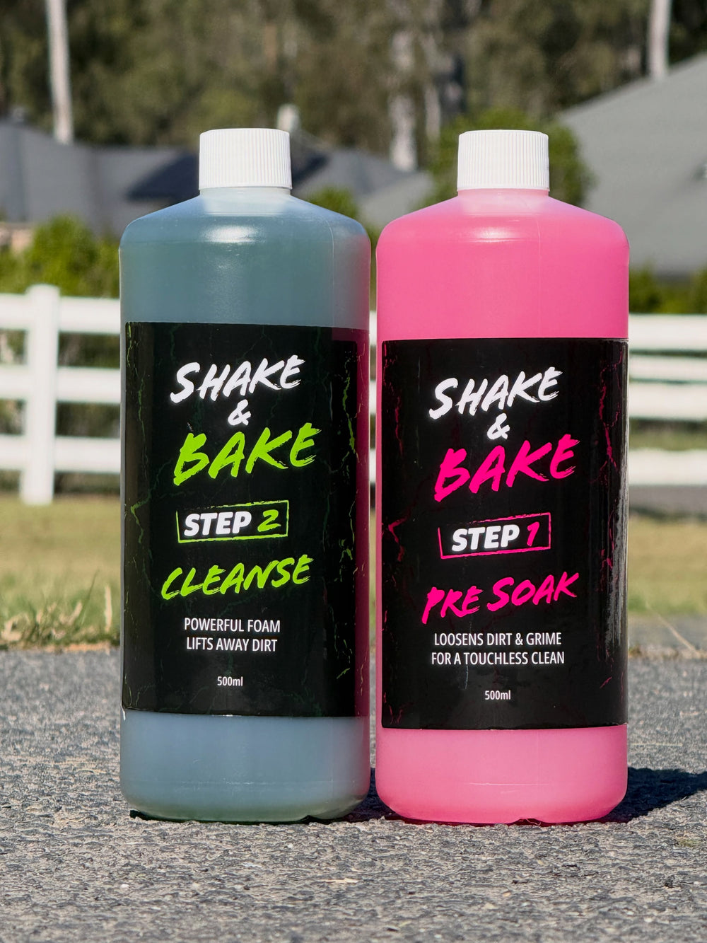 Shake & Bake Touchless Wash System - 1 Litre Kit