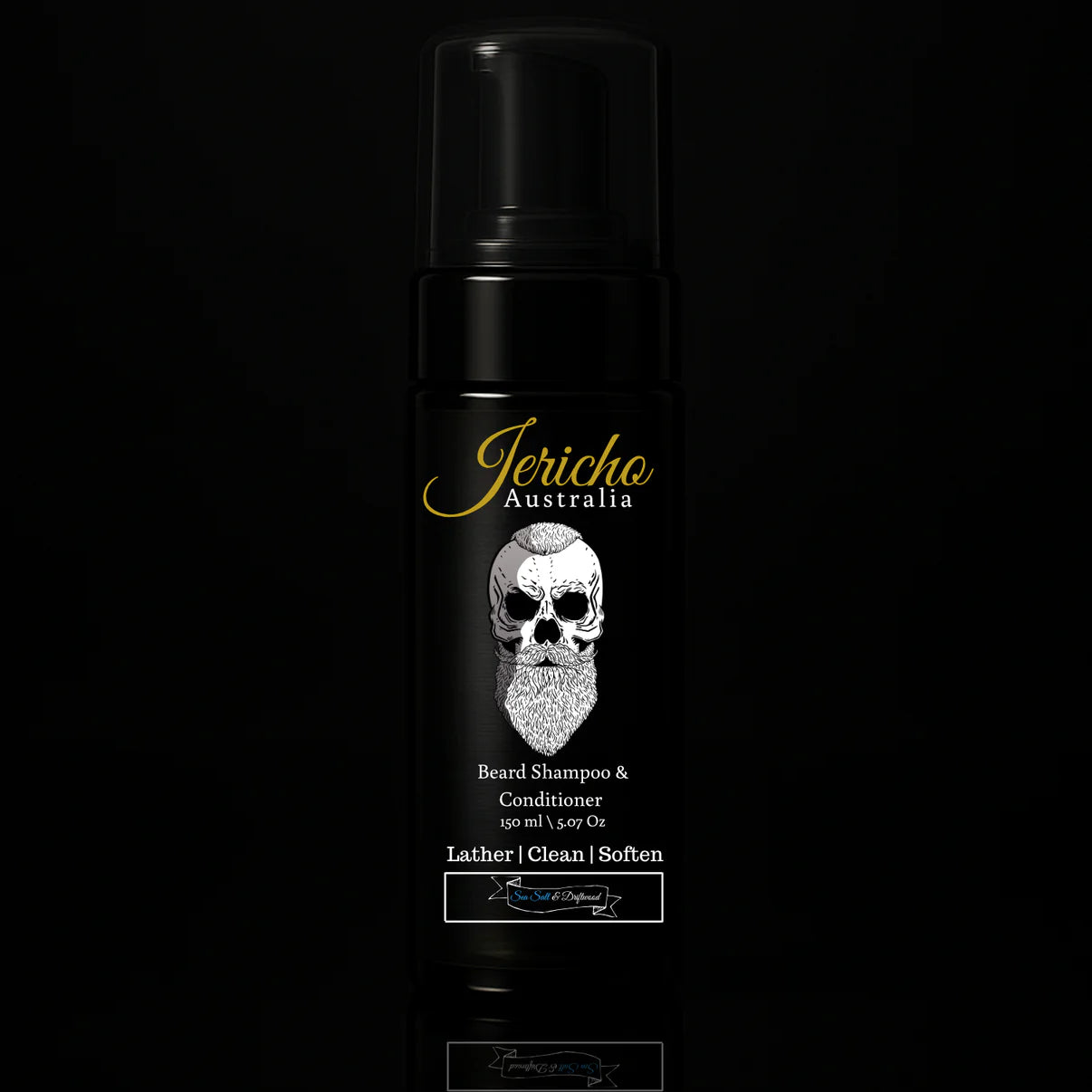 2 in 1 Beard Shampoo & Conditioner 150ML - Sea Salt & Driftwood