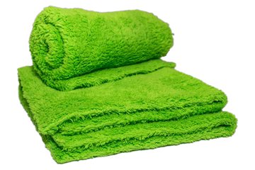 Purewax Microfibre Buffing Cloth - Green