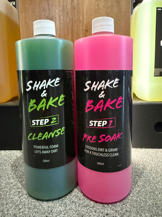 Shake & Bake Touchless Wash System - 1 Litre Kit