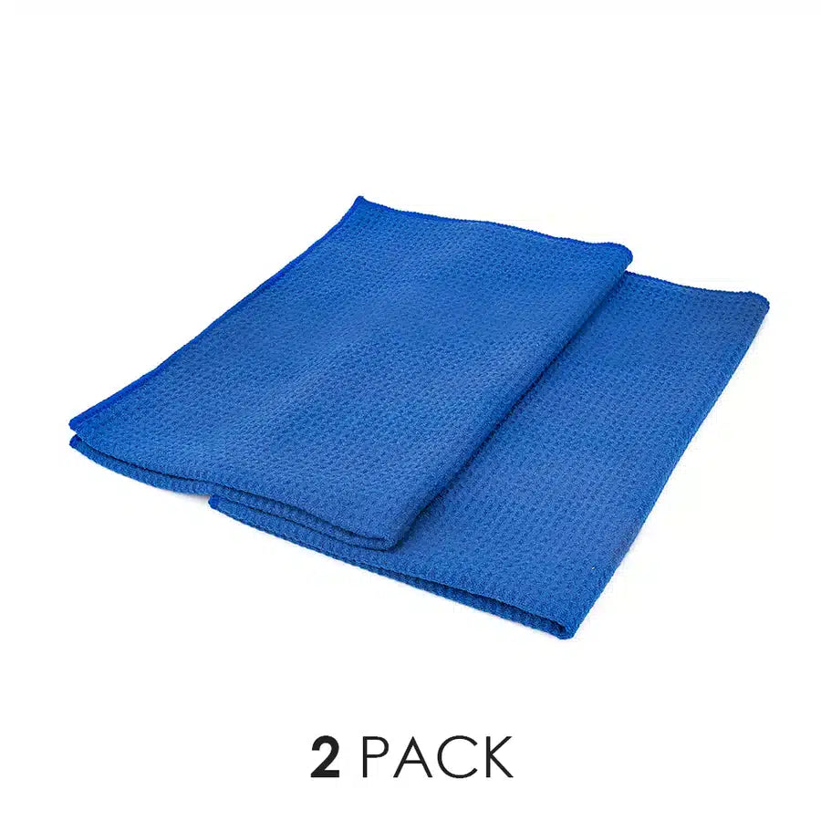 TRC Royal Blue Standard Waffle Weave Towels - 40cm x 60cm