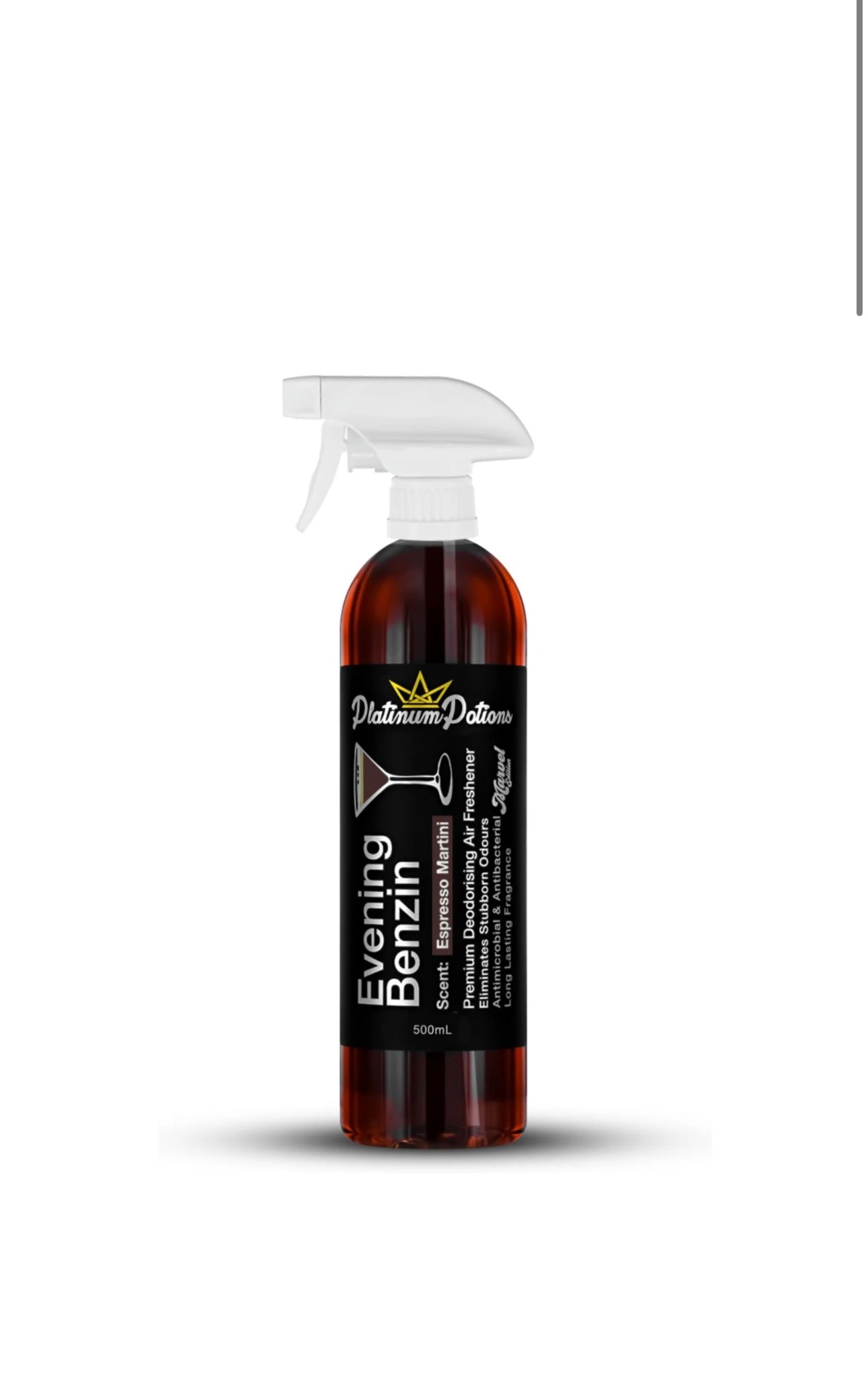 Platinum Potions - Evening Benzin Marvel Edition Air Freshener - 500ml