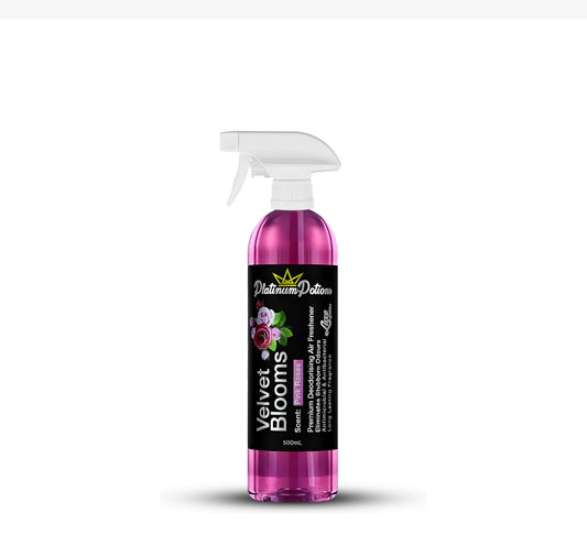 Platinum Potions - Velvet Blooms Luxe Edition Deodorising Air Freshener - 500ml
