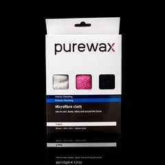 Purewax - Microfibre Cloths - 3 Pack