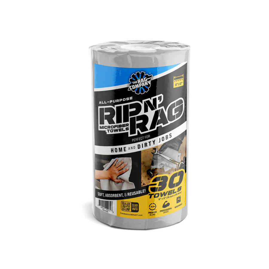 The Rag Company – Rip N’ Rag Multi-Purpose Microfiber Towels